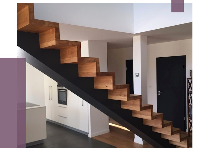 Изготовление деревянных лестниц в Одинцове от 88026 руб. | ПРОЛЁТ-Днц