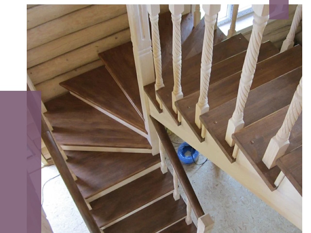 Реставрация деревянных лестниц в Одинцове от 4350 руб.