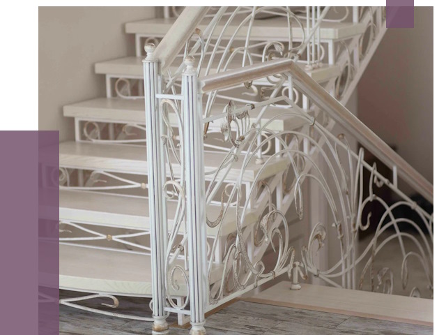 Изготовление кованых лестниц на заказ в Одинцове от 88026 руб. | ПРОЛЁТ-Днц