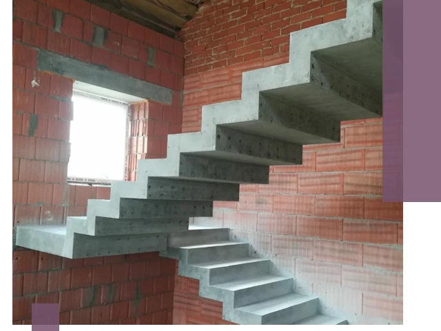 Бетонные лестницы под ключ в Одинцове: монтаж, демонтаж, ремонт