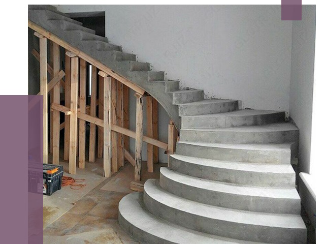 Изготовление бетонных лестниц под ключ в Одинцове от 20194 руб. | ПРОЛЁТ-Днц