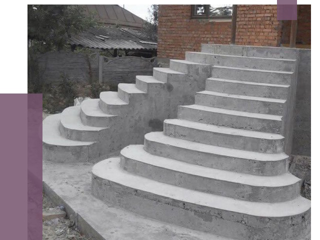 Монтаж бетонных лестниц в Одинцове от 4350 руб. 