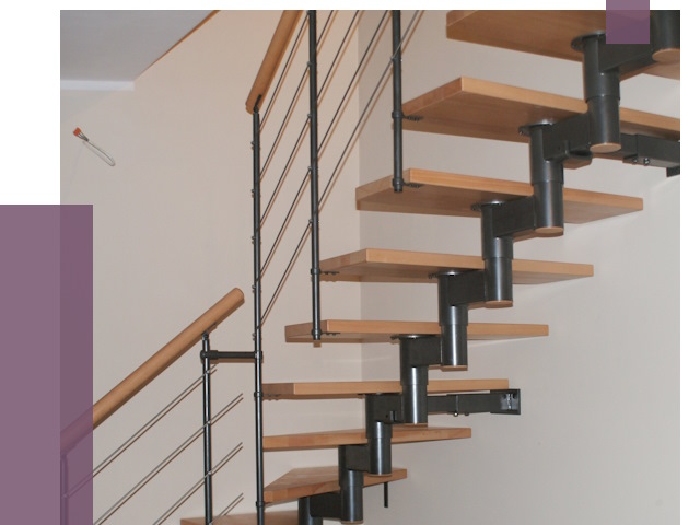 Изготовление модульных лестниц в Одинцове от 11651 руб. 