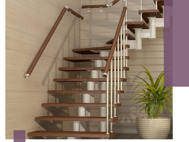 Изготовление модульных лестниц под ключ в Одинцове