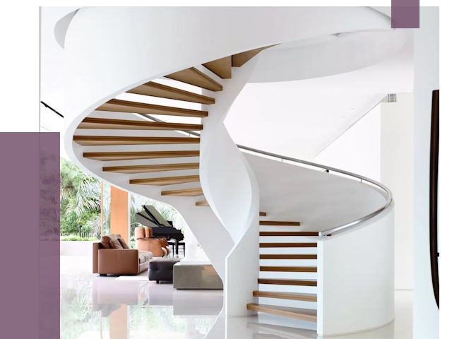 Винтовые лестницы в Одинцове под ключ от 49191 руб. | ПРОЛЁТ-Днц