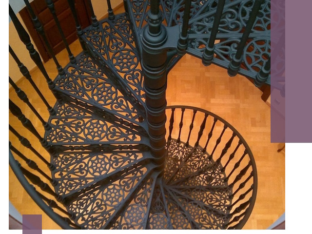 Винтовые лестницы под ключ в Одинцове: производство и монтаж