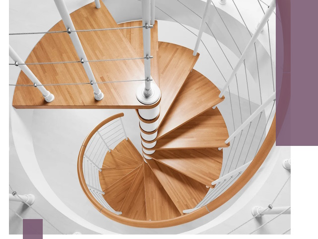 Изготовление винтовых лестниц под ключ в Одинцове