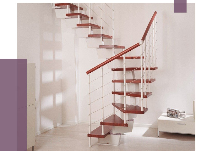 Изготовление лестниц на больцах в Одинцове от 9838 руб. | ПРОЛЁТ-Днц