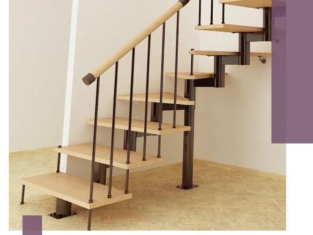 Монтаж лестниц на больцах в Одинцове — быстро и надежно