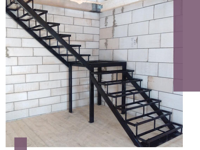 Лестницы на металлокаркасе под ключ в Одинцове — изготовление и монтаж