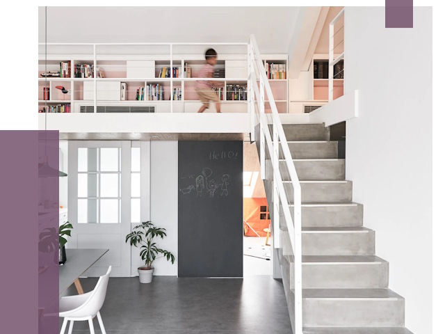 Лестницы для двухуровневой квартиры в Одинцове от 178641 руб. | ПРОЛЁТ-Днц