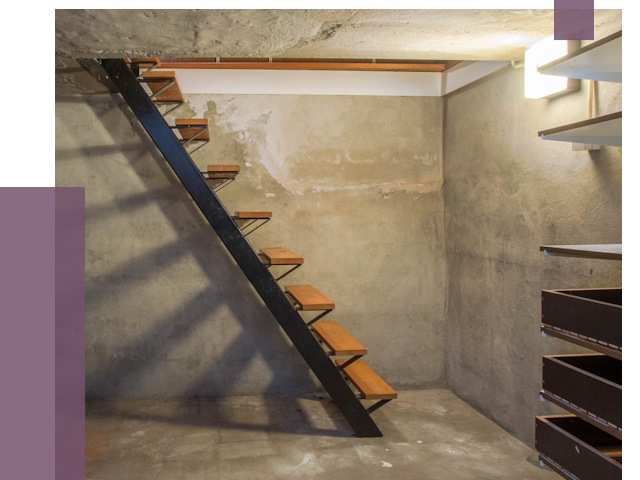 Лестницы в подвал в Одинцове от 13307 руб. — монтаж | ПРОЛЁТ-Днц