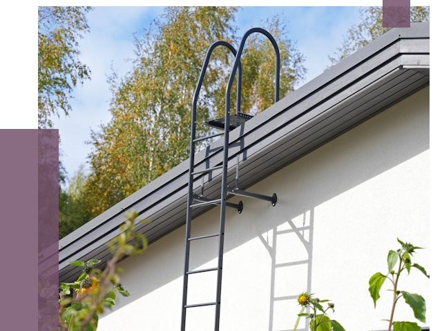 Лестницы на крышу в Одинцове от 19366 руб. — монтаж и монтаж ПРОЛЁТ-Днц