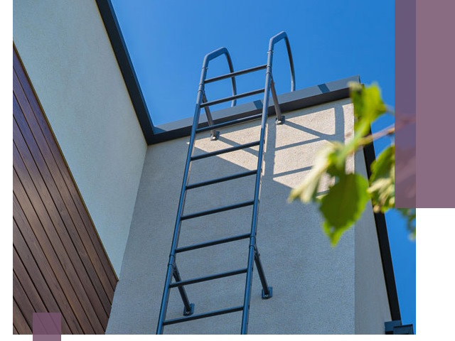 Лестницы на крышу в Одинцове — изготовление, монтаж, демонтаж