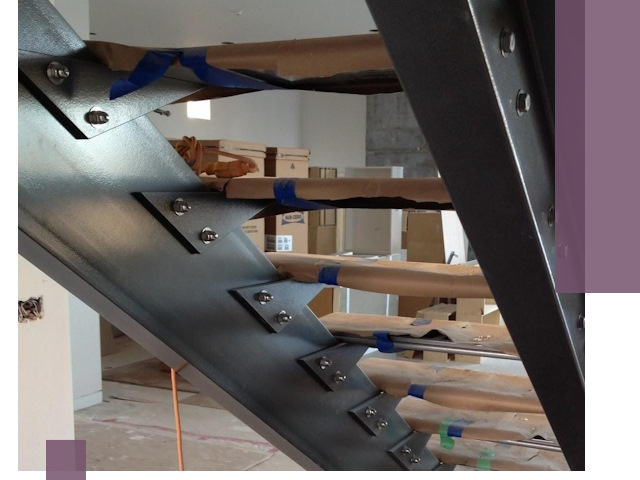 Усиление лестничных конструкций и усиление опор в Одинцове