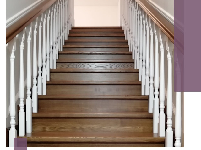 Лестницы из ясеня на заказ в Одинцове — изготовление и монтаж