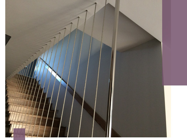 Тросовые перила под ключ в Одинцове — производство и монтаж