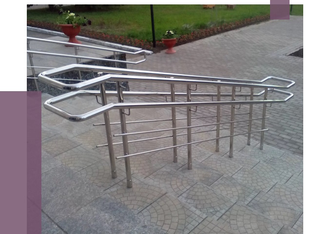 Перила для инвалидов в Одинцове от 7684 руб. под ключ | ПРОЛЁТ-Днц