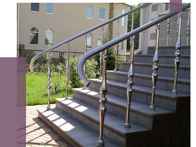 Перила для крыльца в Одинцове от 10874 руб. — монтаж ПРОЛЁТ-Днц