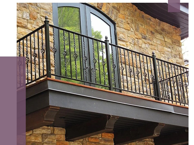 Балконные ограждения в Одинцове от 8129 руб. — купить | ПРОЛЁТ-Днц