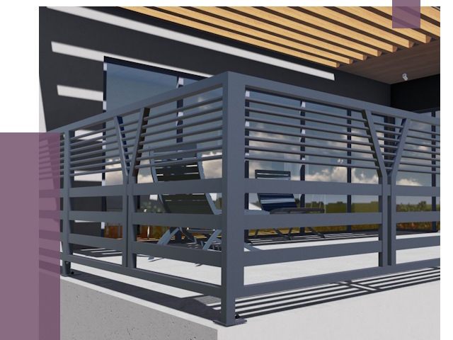 Изготовление балконных ограждений в Одинцове от 10874 руб. | ПРОЛЁТ-Днц