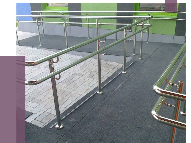 Ограждения пандусов в Одинцове от 4401 руб. монтаж | ПРОЛЁТ-Днц