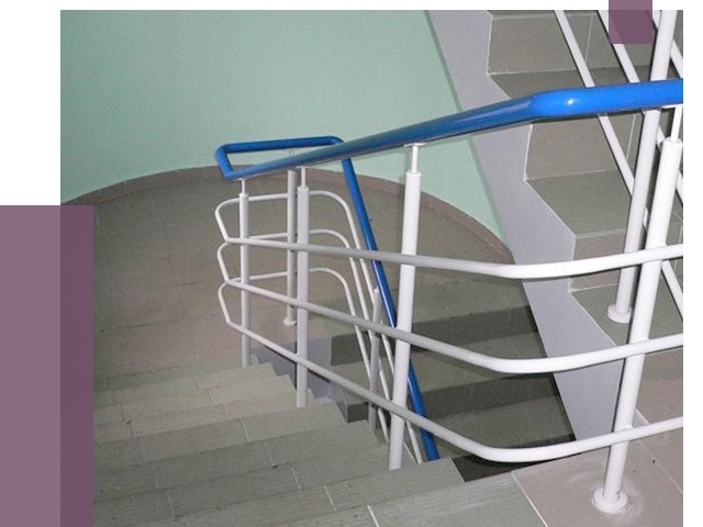 Перила в подъезде в Одинцове — установка и замена от 7508 руб. | ПРОЛЁТ-Днц