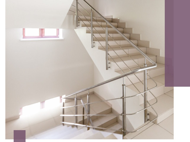 Установка и замена перил в подъезде в Одинцове