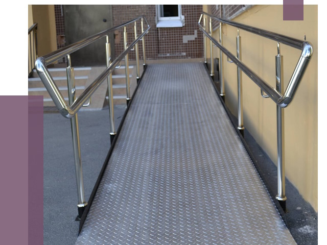 Пандусы в Одинцове от 12427 руб. — установка для инвалидов | ПРОЛЁТ-Днц