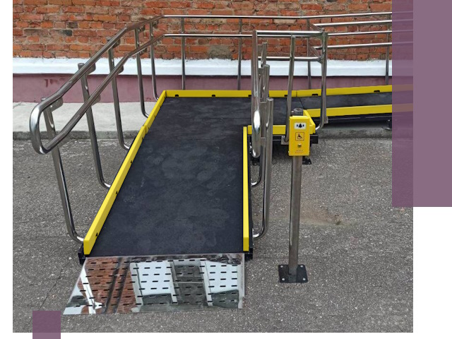 Изготовление наклонных пандусов для инвалидов в Одинцове