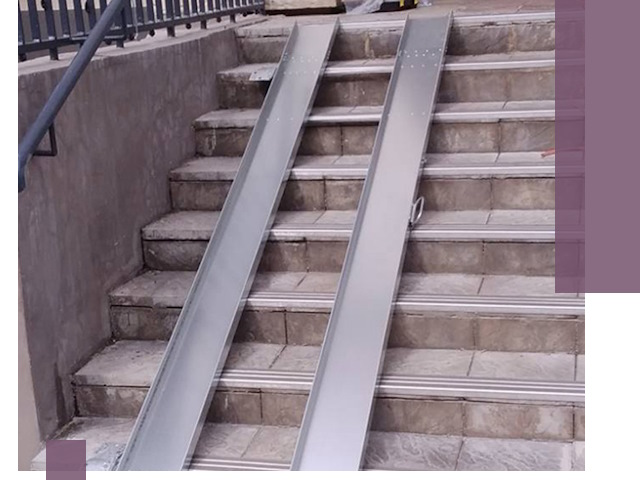 Демонтаж откидных пандусов профессионально в Одинцове