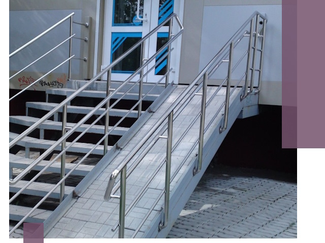 Пандус на крыльцо под ключ в Одинцове: монтаж и изготовление