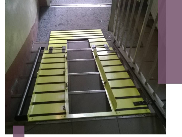 Профессиональный монтаж пандуса в подъезд в Одинцове