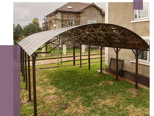 Демонтаж навесов в Одинцове от 4660 руб. — разборка и вывоз | ПРОЛЁТ-Днц