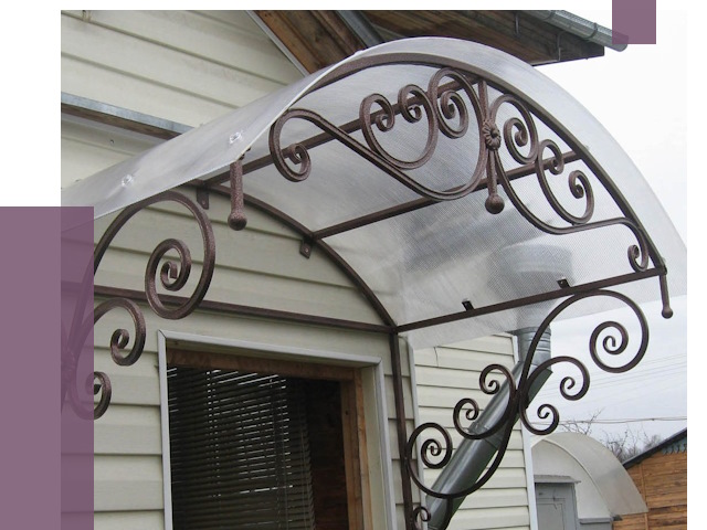 Изготовление козырьков в Одинцове от 7456 руб. — заказать | ПРОЛЁТ-Днц