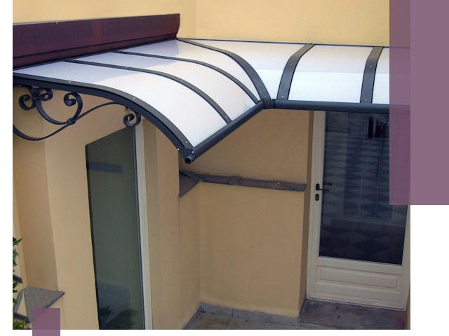 Монтаж козырьков любой сложности в Одинцове под ключ