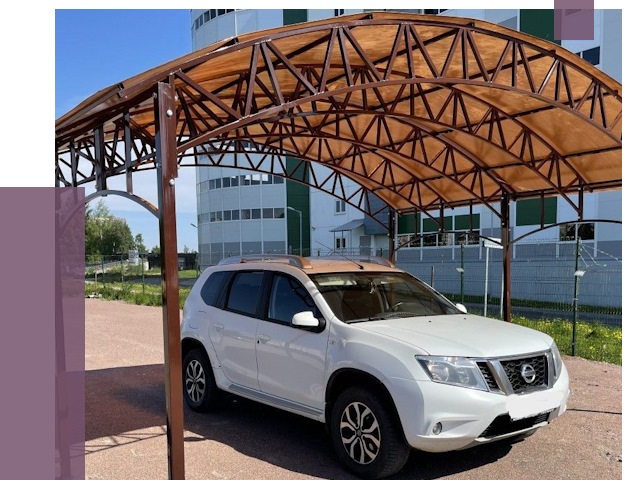 Недорогие навесы в Одинцове от 43495 руб. | ПРОЛЁТ-Днц