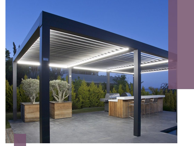 Навесы отдельно стоящие под ключ в Одинцове из металла и поликарбоната