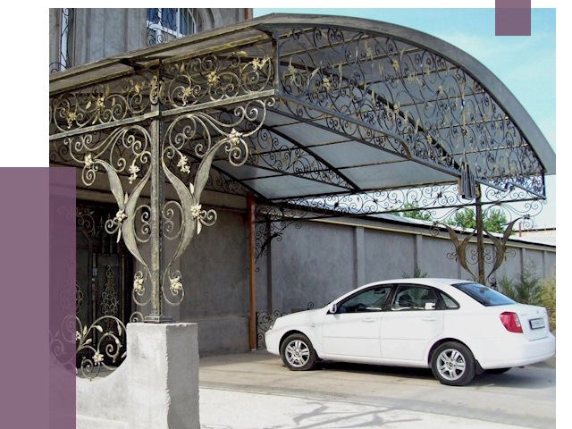 Кованые навесы в Одинцове от 14757 руб. | ПРОЛЁТ-Днц