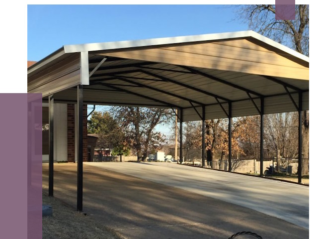 Двускатные навесы в Одинцове от 8129 руб. | ПРОЛЁТ-Днц