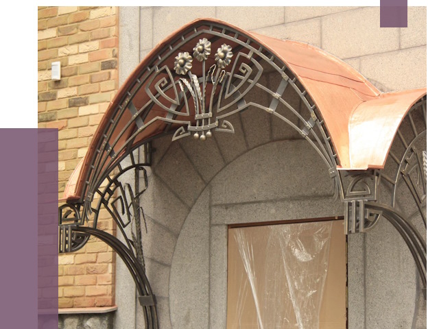 Арочные козырьки в Одинцове от 14757 руб. 