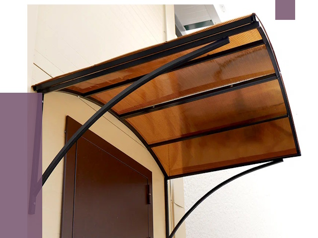 Недорогие козырьки в Одинцове от 7684 руб.  | ПРОЛЁТ-Днц