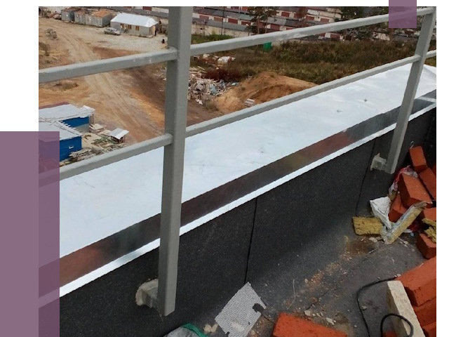 Монтаж парапетов в Одинцове от 4350 руб.  | ПРОЛЁТ-Днц