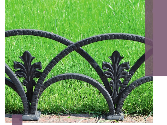 Декоративные металлические бордюры под ключ в Одинцове