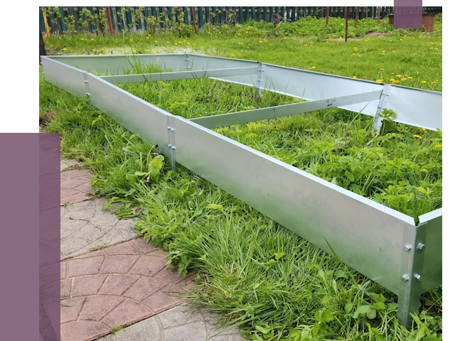 Металлические бордюры для грядок в Одинцове от 1812 руб. 