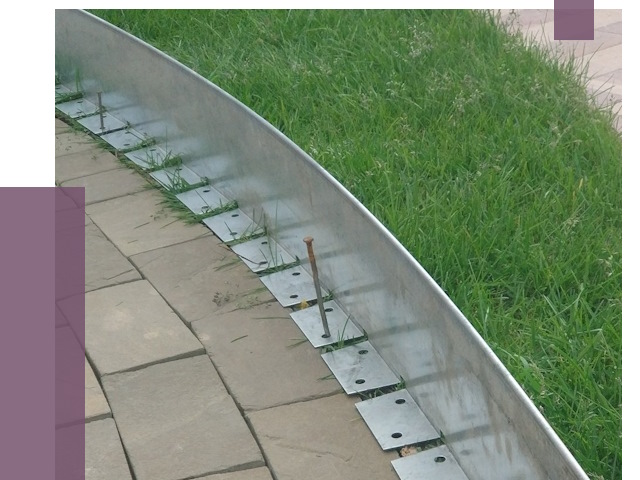 Металлические бордюры для тротуаров в Одинцове от 8803 руб.