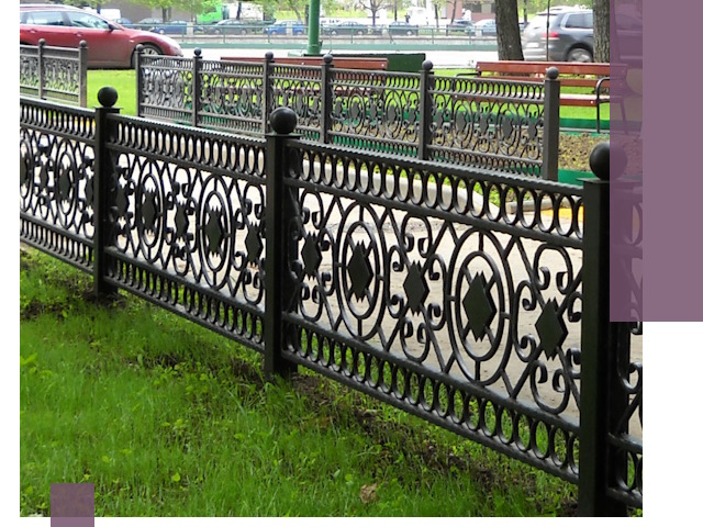 Секционные газонные ограждения под ключ в Одинцове