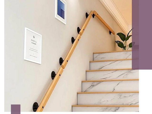 Поручни металлические и деревянные под ключ в Одинцове