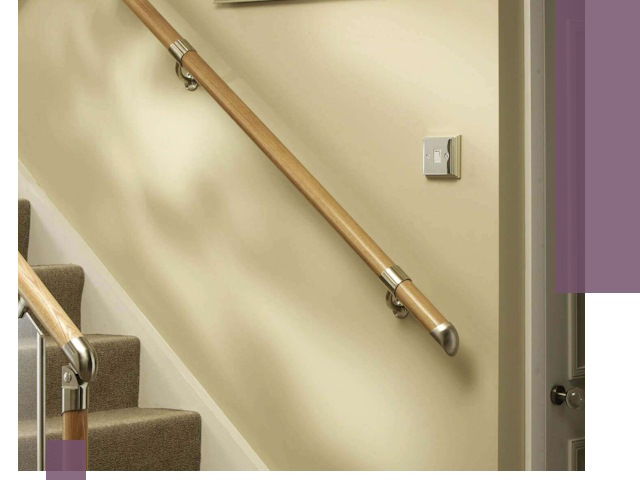 Монтаж пристенных поручней профессионально в Одинцове