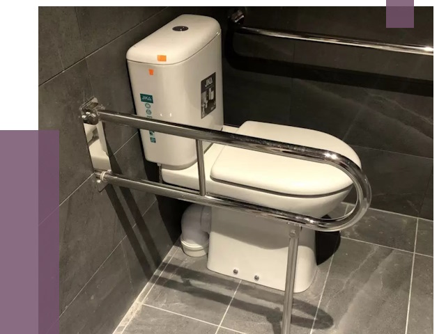 Поручни для санузлов в Одинцове от 4350 руб.  | ПРОЛЁТ-Днц